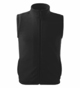 Unisex fleece vesta NEXT, černá