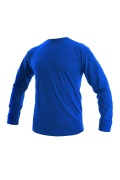 Tričko CXS PETR, dlouhý rukáv, středně modré