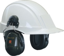 Mušlové chrániče sluchu 3M Peltor H520P3E-410-GQ na přilbu 