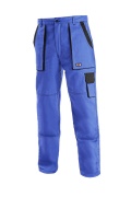 Kalhoty CXS LUXY JOSEF, prodloužené, pánské, modro-černé