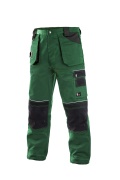 Kalhoty CXS ORION TEODOR, pánské,zeleno-černé