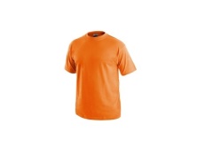 Tričko CXS DANIEL, krátký rukáv, oranžové 