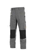 Montérkové kalhoty CXS STRETCH, strečové, šedo-černé