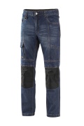 Kalhoty Jeans  NIMES I, pánské,modro-černé