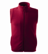 Unisex fleece vesta NEXT, červená