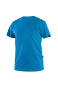Tričko CXS NOLAN, krátký rukáv,azurově modrá