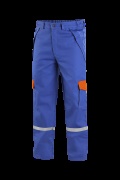 Kalhoty CXS ENERGETIK MULTI 9043 II, pánské,modro-oranžové