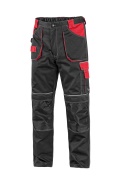 Kalhoty CXS ORION TEODOR,pánské,zimní ,černo-červené