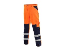 Výstražné kalhoty do pasu NORWICH oranžové